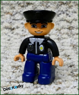 Lego® Duplo® Figurka Policajt v Černém