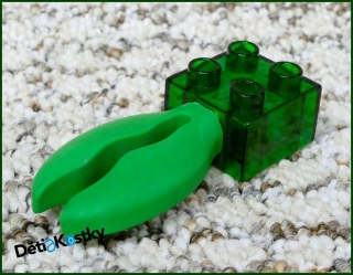 Lego® Duplo® Kostka s Klepetem - Zelená