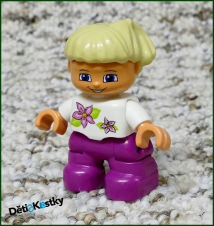 Lego® Duplo® Figurka Dítě s Orchydejemi