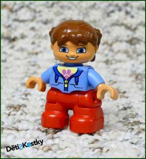 Lego® Duplo® Figurka Dítě - Modrá Bunda