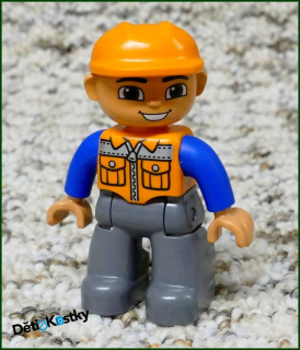 Lego® Duplo® Figurka Posunovač Vagónů