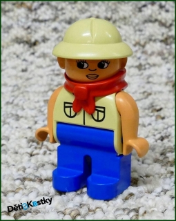 Lego® Duplo® Figurka Cestovatelka s Červeným Šátkem