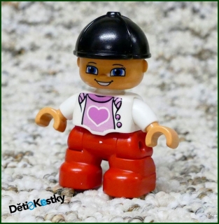 Lego® Duplo® Figurka Dítě s Kšiltem a Srdíčkem
