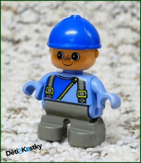Lego® Duplo® Figurka Dítě Modrý Kšilt