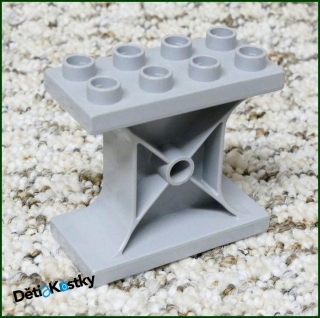 Lego® Duplo® Podstavec / Nosník Šedý