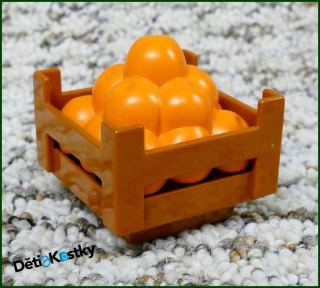Lego® Duplo® Přepravka s Ovocem (Oranžové Pomeranče)